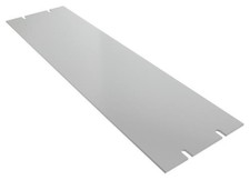 1pc HAMMOND 'PBPA19005LG2 Panel, Blanking, 3U, Aluminium, Grey, 19" Racks