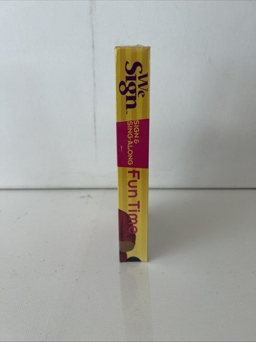 We Sign Fun Time: Sign & Sing Along (VHS-2004) New Sealed - Picture 4 of 6