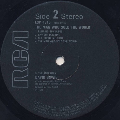 David Bowie - The Man Who Sold The World (VINYL) - Bild 4 von 5