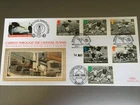 GB STAMPS CHANNEL TUNNEL CARRIED FIRST DAY COVER 1996 FOOTBALL LEGENDS