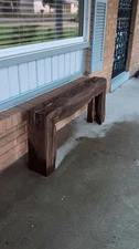 Handmade Rustic Modern Country  Farmhouse Pine Coffee Table/Bench/Entry Way