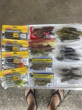 bass fishing tubes lot