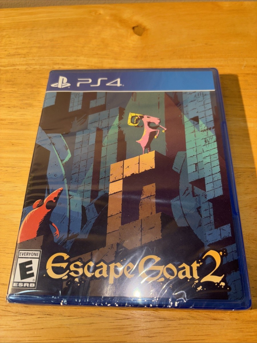 Jeu Escape Goat 2 PS4 Limited Run Games - Édition Physique Comme Neuve, Collector