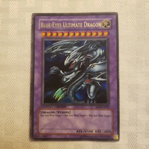 Yugioh Blue Eyes Ultimate Dragon JMP-EN005 Jump Ultra Rare Limited Edition - Picture 1 of 3