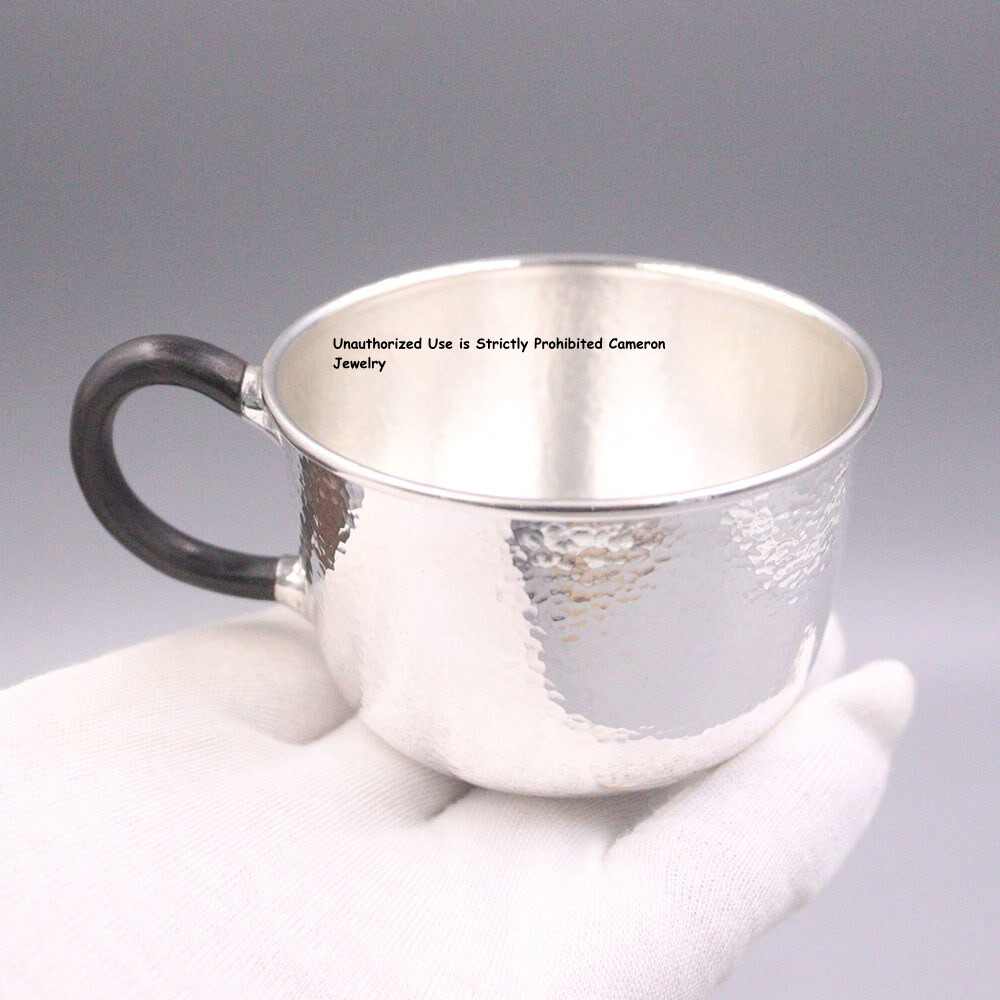七宝　茶器　シルバー　275ｇ　１９９ 七宝 茶器 シルバー 275g 199