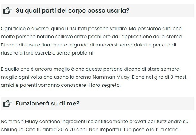 3 1 Gratis !!! Crema Namman Muay Scaldamuscoli Pre/Post Esercizi Elimina Dolori - Foto 9