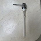 Chrome Soap Dispenser Pump Kitchen Under-Counter Mount Straight Nozzle Metal