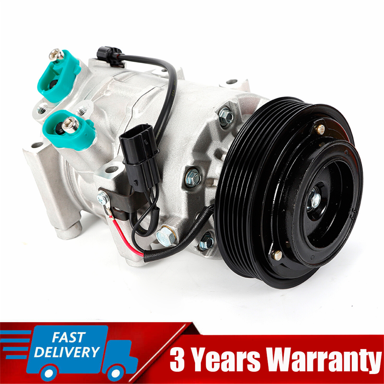 A/C AC Compressor w/ Clutch For Kia Sportage 2011-2015 Hyundai Tucson 2010-2015