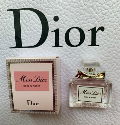 DIOR MISS DIOR ROSE N'ROSES EDT 5ml Miniature Size Collectible | eBay