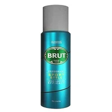 BRUT SPORT STYLE DEODORANT SPRAY LONG-LASTING EFFICACY FOR MEN 4.1 Oz / 200 ml