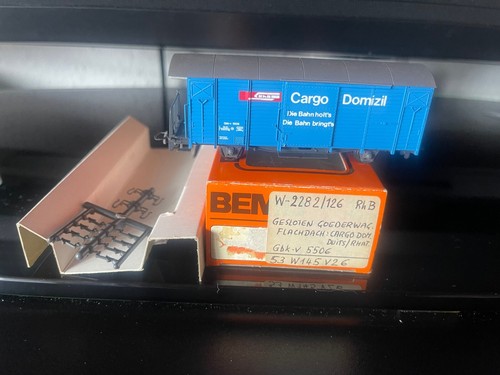 Bemo H0e - H0m 2282 175 gedeckter Güterwagen "Cargo Domizil" NEU + OVP | Zustand: Neu