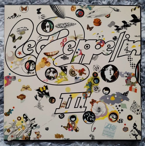 LED ZEPPELIN Led Zeppelin III LP UK 1977 Press ROBERT PLANT Jimmy Page ⭐EX-/EX-⭐