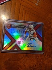 2018 Panini Elite Draft Picks Adam Breneman Rookie Auto UMass Penn State RC