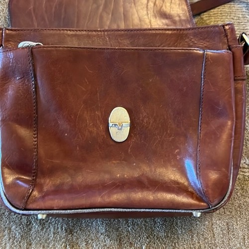 Vintage Valentina leather satchel shoulder bag purse Made in Italy, $26.79 - Photo 11