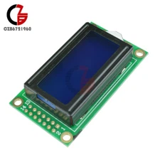 0802 LCD 8x2 Character LCD Display Module LCM Blue backlight 5V For Arduino