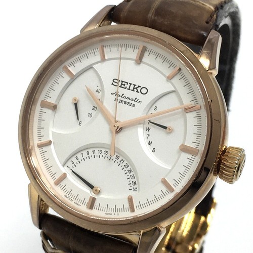 SEIKO 6R24-00D0 Day Date Presage Power Reserve Automatic Wristwatch | eBay