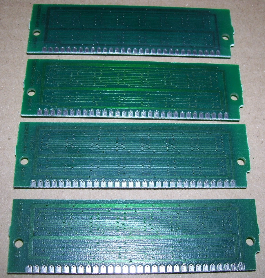 Neu Original Atari 520 1040 Ste Mega Computer Speicher 4 X 1MB 30 Pin Simms 4MB - Bild 2 von 2