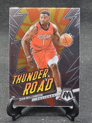 2022-23 Panini Mosaic ZION WILLIAMSON #13 Thunder Road New Orleans