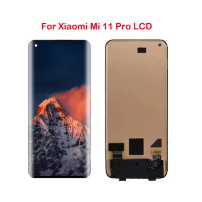 6.81'' AMOLED For Xiaomi Mi 11 Pro LCD Display Touch Screen Digitizer With Frame