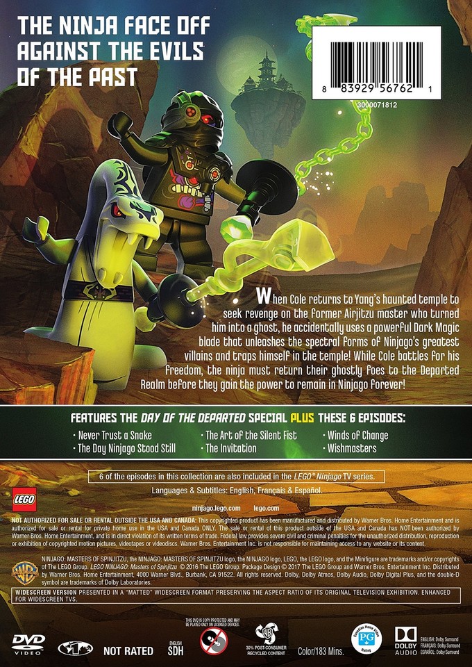 LEGO Ninjago: Day of the Departed (DVD) | eBay