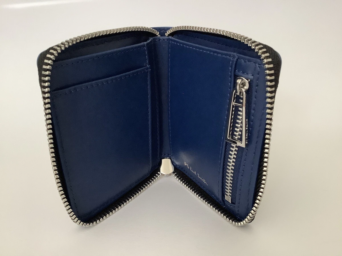 paul smith black wallet