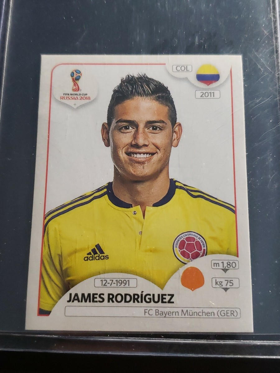 2018 Panini World Cup Stickers Russia #643 James Rodriguez