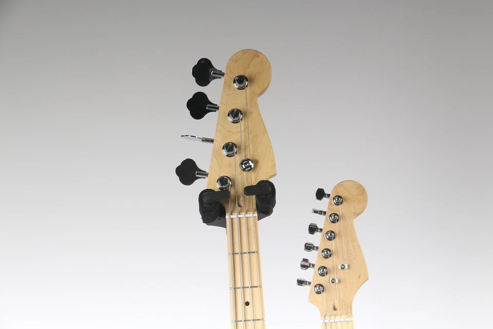 Guitarra Eléctrica Doble Cuello ST Nature Body 4+6 Cuerdas Golpeador Blanco Foto 2 de 4