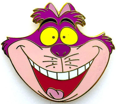 2003 - DISNEY Trading Pin - BIG GRIN CHESHIRE CAT - Alice in Wonderland (D16)