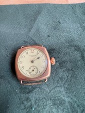 Waltham vintage rose gold watch without strap..1930 engraved 