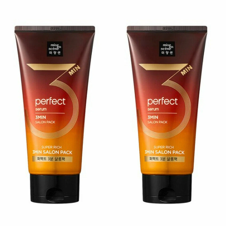 Mise En Scene Perfect Serum 3min Salon Pack 300ml x 2ea Hair Mask K-Beauty