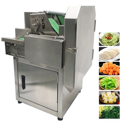 Commercial Vegetable Cutting Machine Multifunctional PotatoLeek Vegetable Cutter