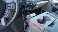 Ford Serie F 2011-2026 montaje en placa base CB HAM radio teléfono tableta GPS