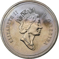 #1308113 Canada, 5 Cents, 1996, Royal Canadian Mint, Copper-nickel, MS(63)