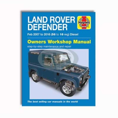 Haynes Werkstatthandbuch Land Rover Defender Diesel Puma 2007 bis 2016 DA3206