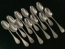 Wendt BIRD oval soup / place spoons - 12 mono