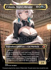 Y'shtola, Night's Blessed - Anime Waifu High Quality Altered Art Custom card