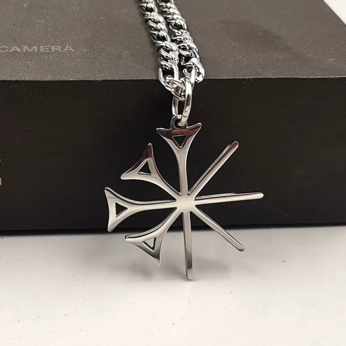 Fabro Luciano Collana Catena Franco Cubana Placcata Oro 4,5 Mm - Acciaio Inox, Lunghezza Regolabile 24-36 Pollici, Per Lui Gioiello Uomo Elegante