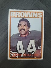 1972 Topps Football #70 Leroy Kelly Cleveland Browns HOF Creased E12