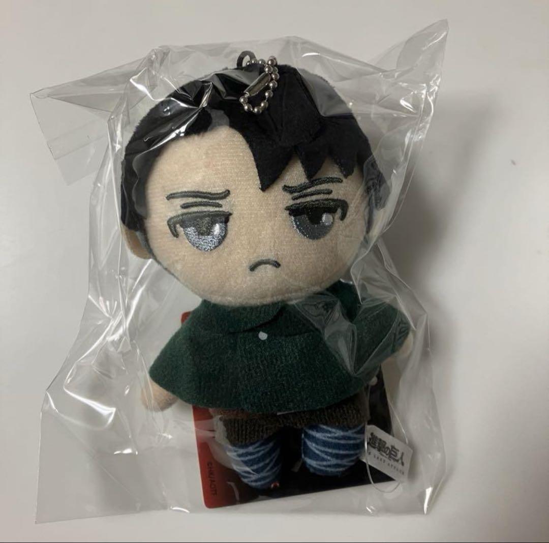 Attack On Titan The Movie Final Edition Plush Keychain Levi