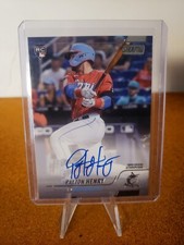 2022 Stadium Club Base Auto Payton Henry SCBA-PH 💎 💎 💎 💎 