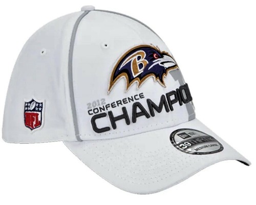 Baltimore Ravens New Era AFC Champions Trophy Collection 39Thirty Flex fit hat - Picture 2 of 4
