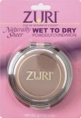 Zuri Naturally Sheer Pressed Powder Wet To Dry Willow Soft