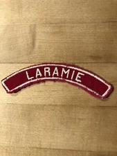 Laramie red and white community strip