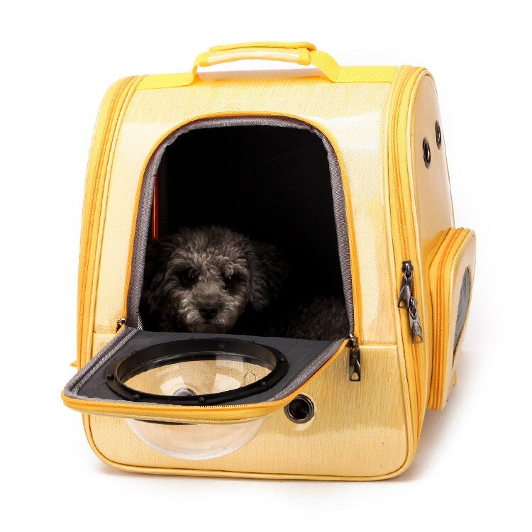 Pet Carrier Fabric Small Dog Cat Rabbit Travel Backpack Hike Transport