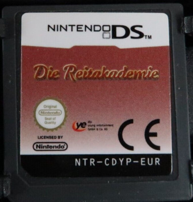 Die Reitakademie The Riding Academy game 2008 DS EUR Used DS Game Region Free