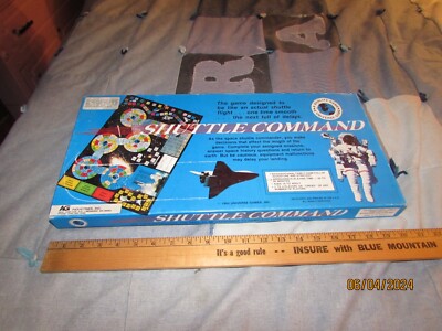 1985 SHUTLE COMMAND GAME - AG INDUSTRIES, COMPLETE IN GREAT SHAPE!