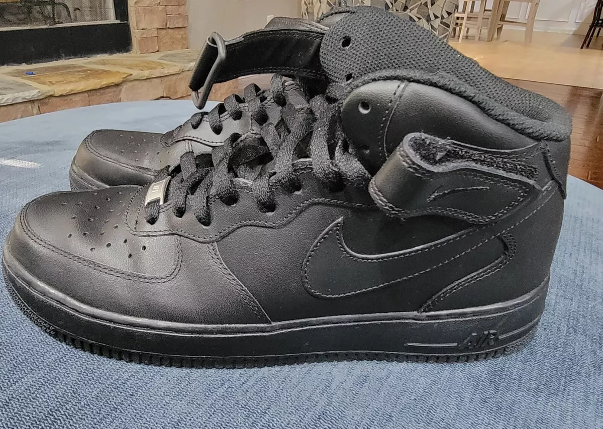 Nike Air Force 1 Mid '07 Triple Black