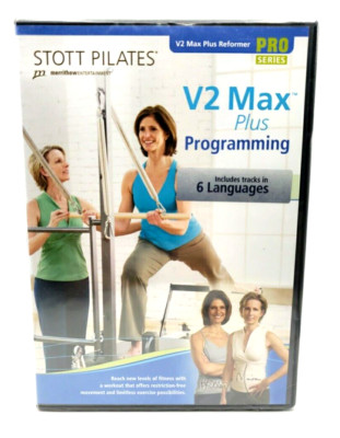 STOTT PILATES: V2 Max Plus Programming (DVD, 2007) Moira Merrithew PJ O'Clair