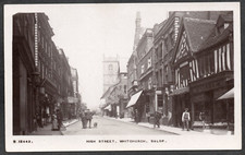 Postkarte Whitchurch Shropshire die High Stre...