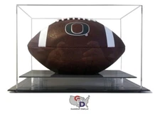 Counter or Desk Top Football Display Case by GameDay Display Made in the USA